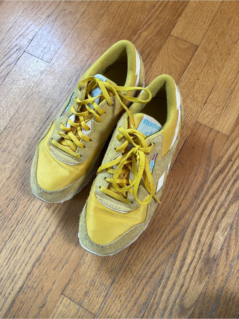 Reebok Yellow Women’s Retro Runner Sneakers